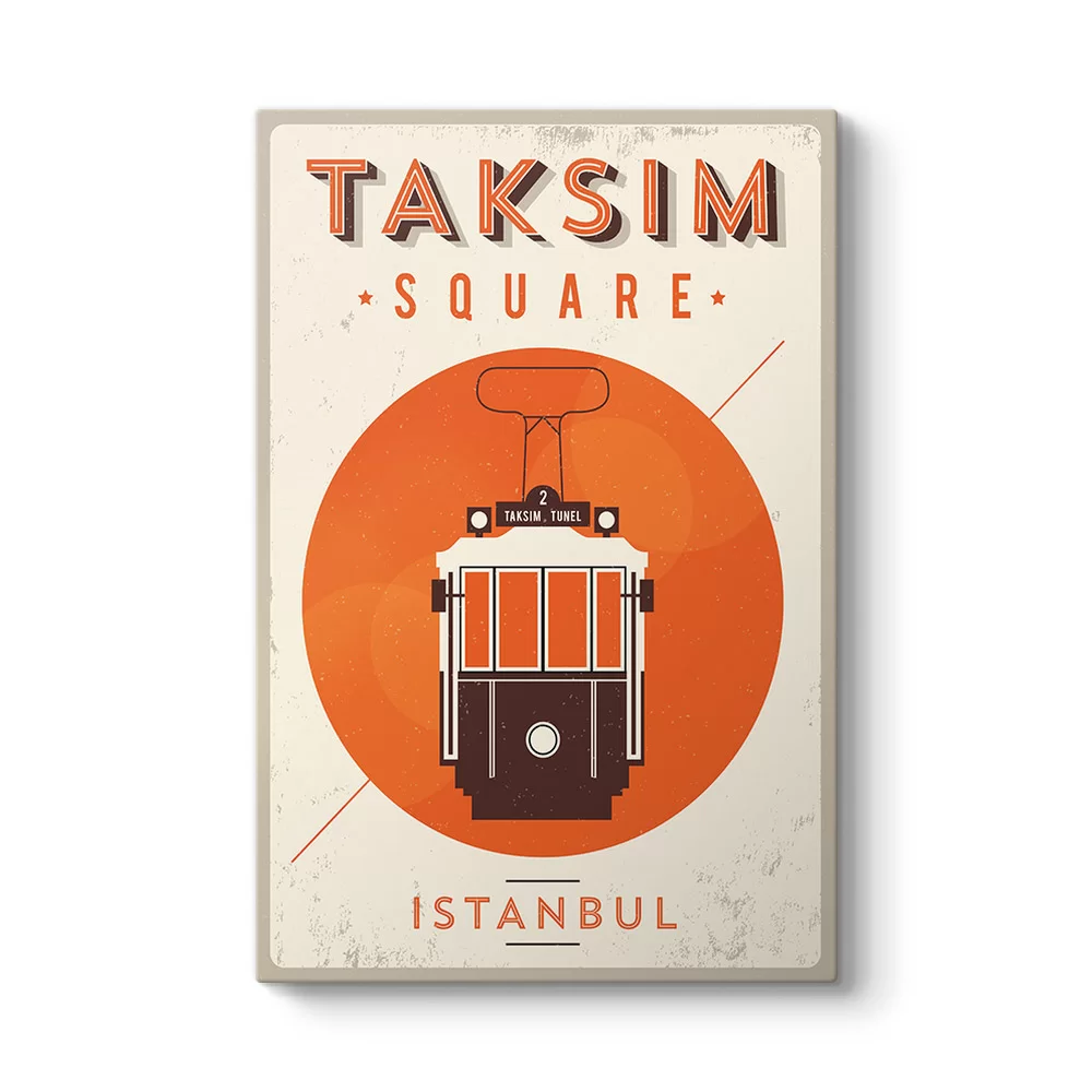 Taksim İstanbul Tablosu - Model 2